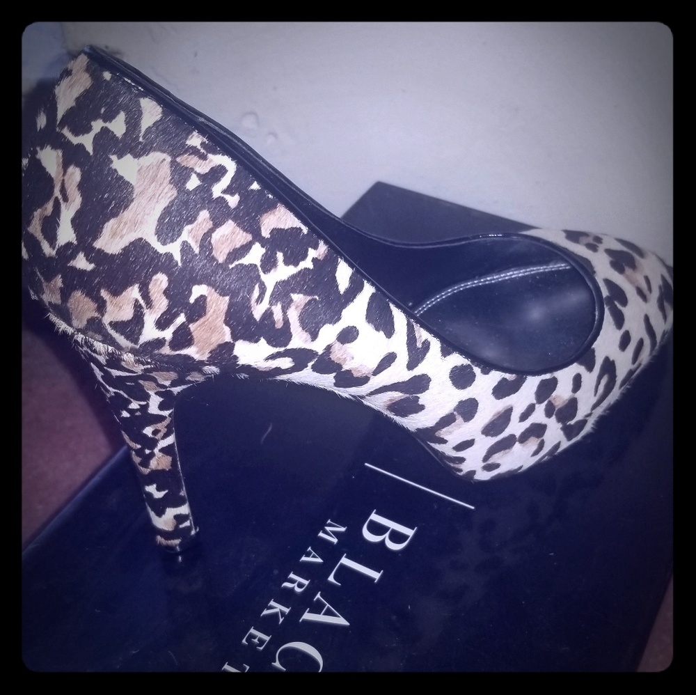 Leopard heel